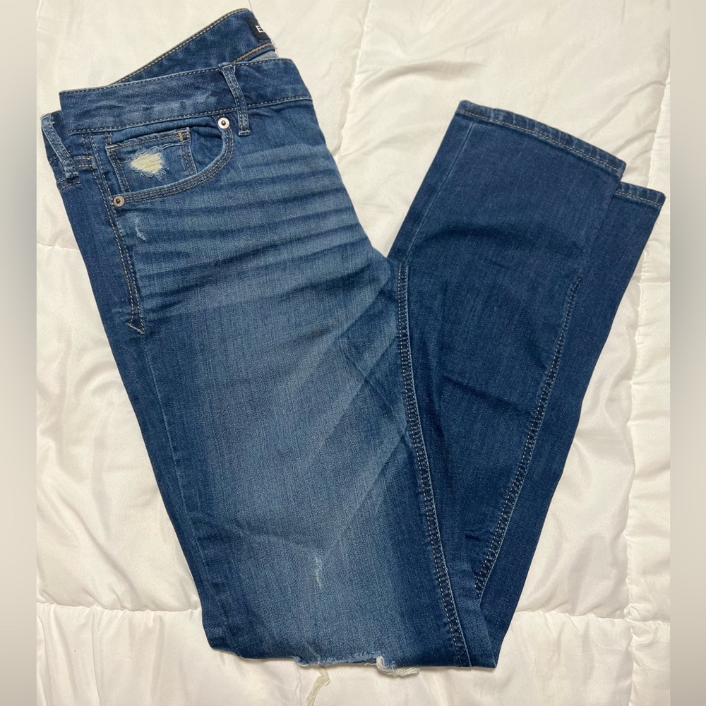 Express Skinny Ripped Jeans